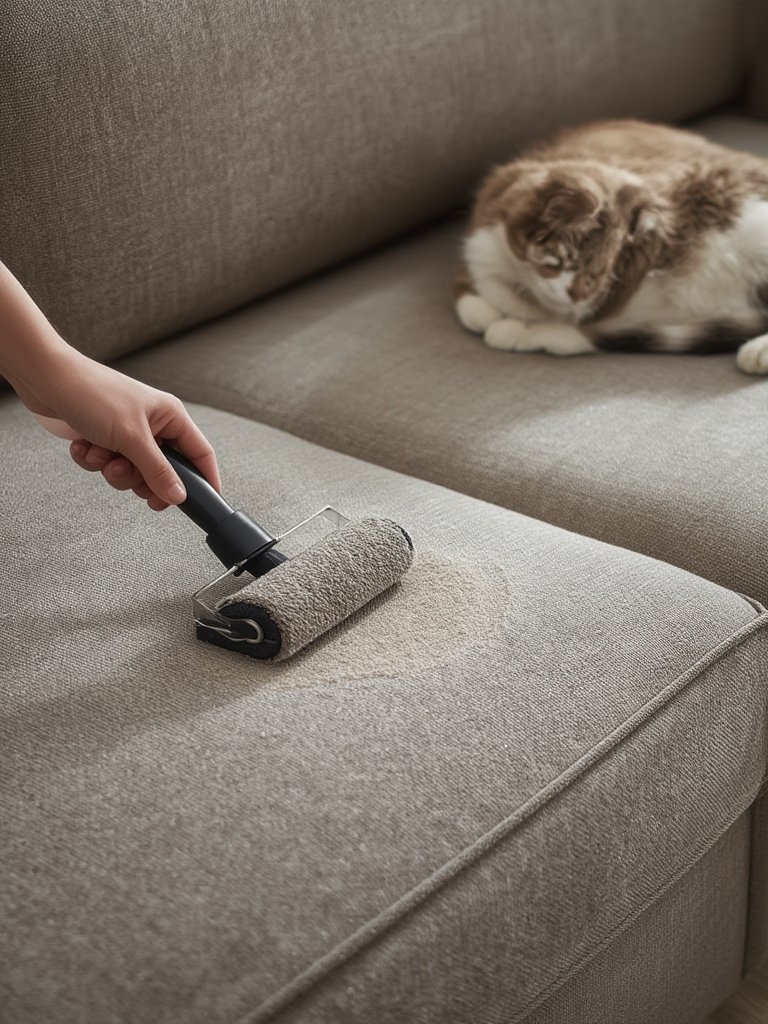 pet roller in action