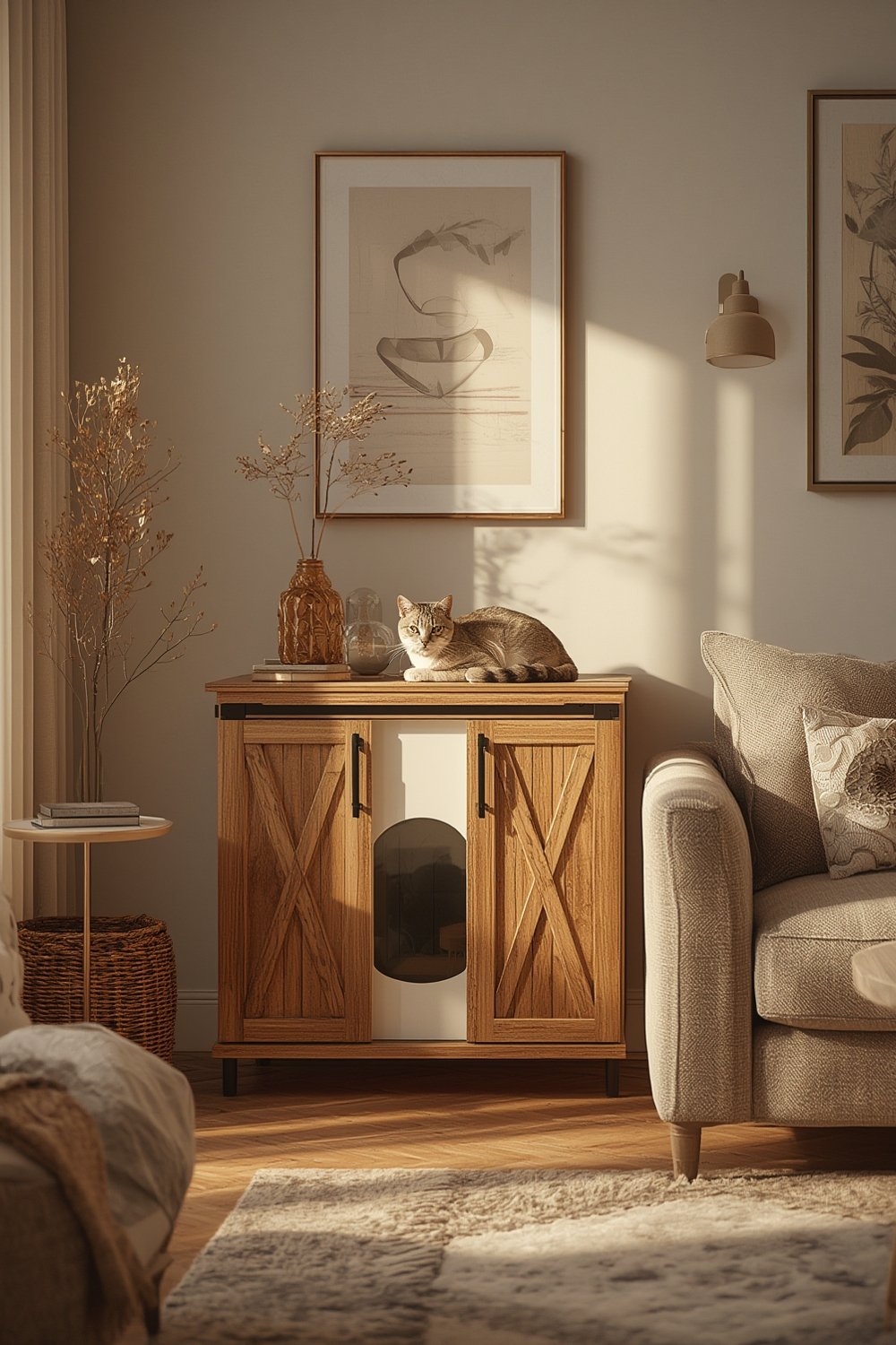 litter enclosure product view