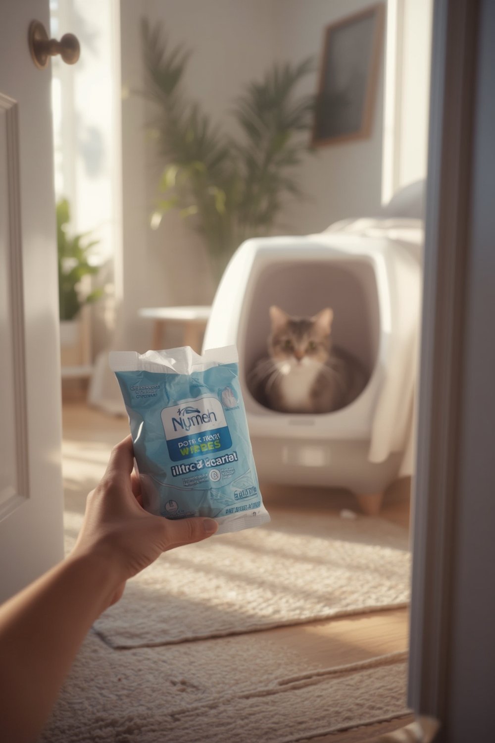 Nature’s Miracle Litter Box Scrubbing Wipes 30Ct for Cat Owners: Are These Litter Wipes Worth It for Easy Cleanup? 1 litter wipes product view