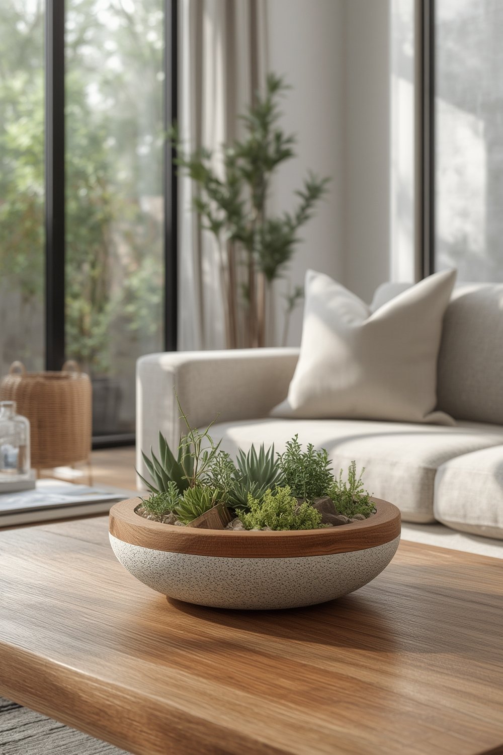 low planter product view