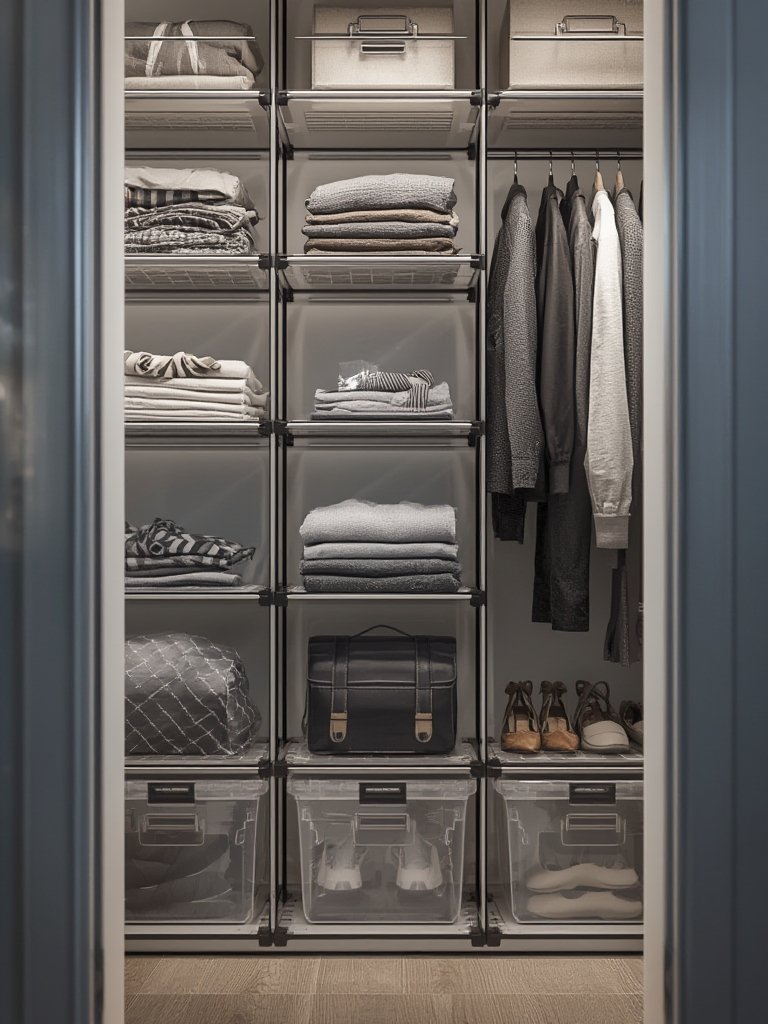 cube organizer in action