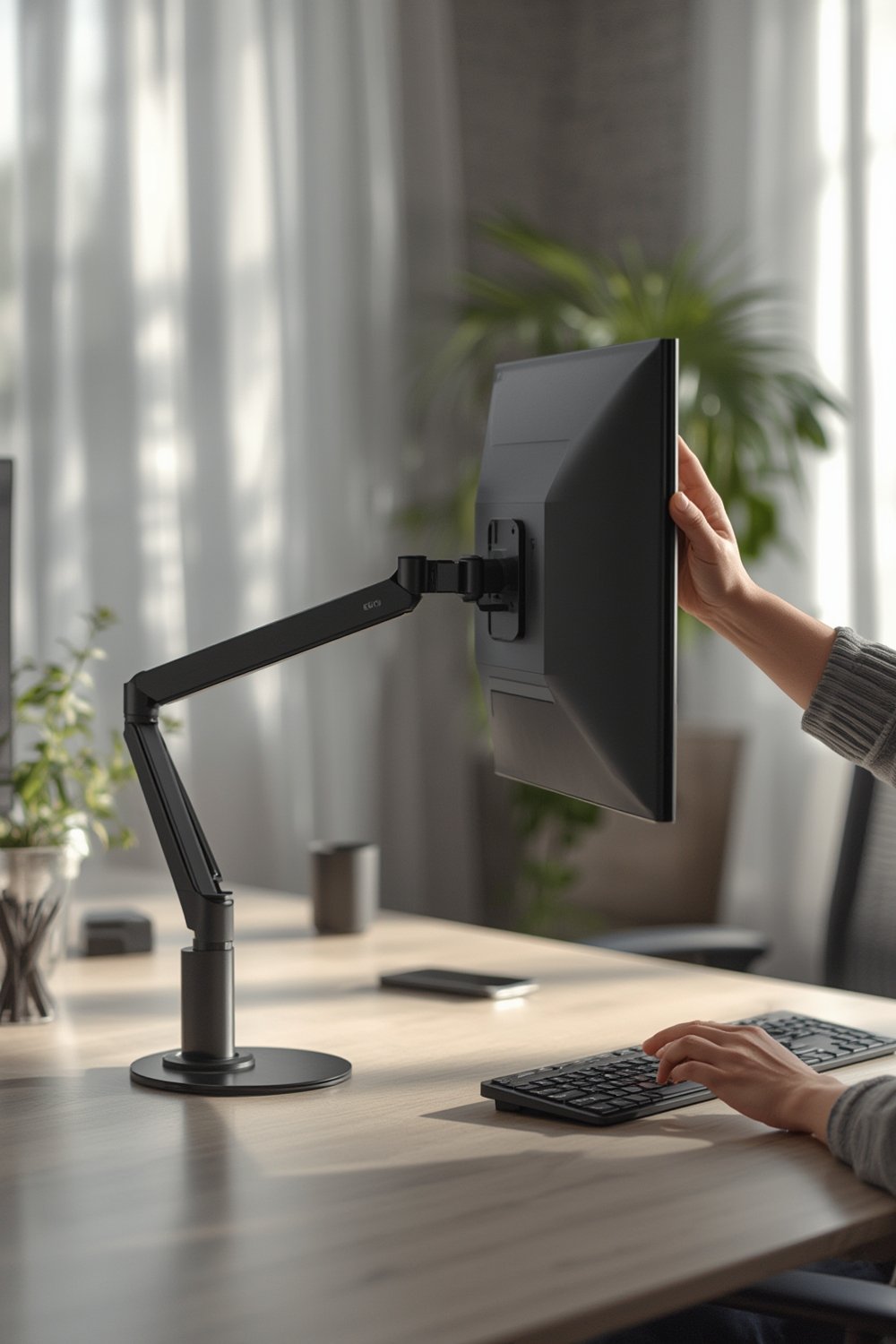monitor arm product view