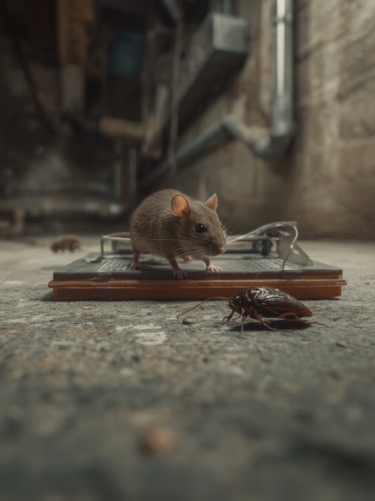 glue traps in action