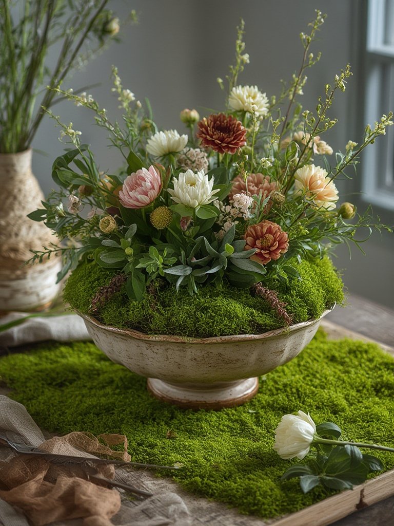 sheet moss in action