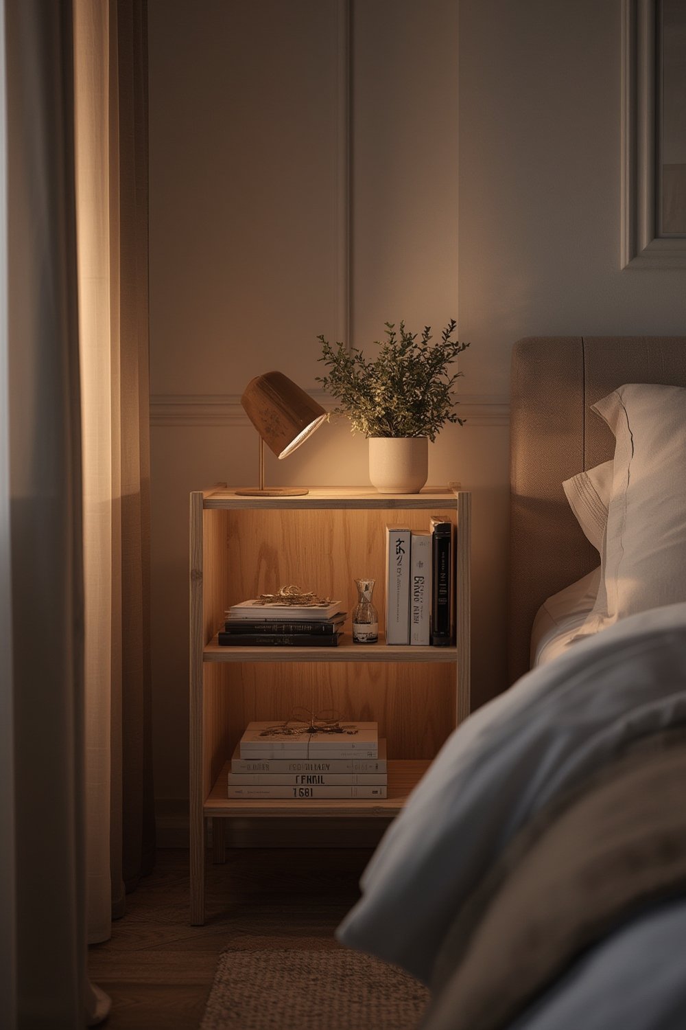 Furinno 3-Tier Nightstand Review: Is This Small-Space Bedside Table Worth Buying? 1 nightstand storage product view