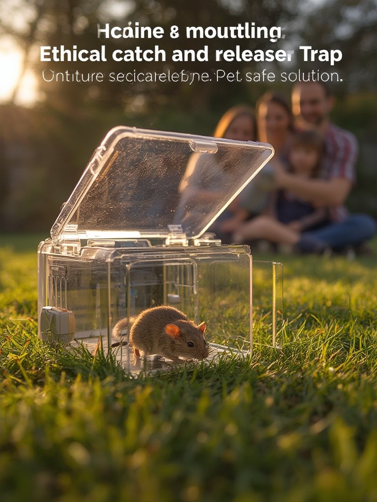 humane mousetrap in action