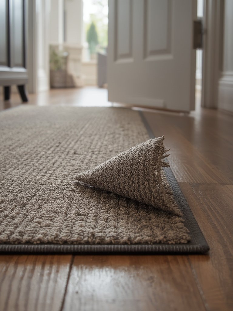 runner rug in action