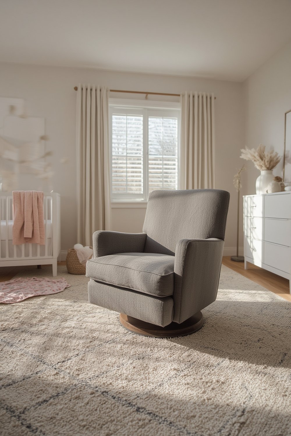 Should You Buy the Delta Children Blair Slim Nursery Glider for a Small Nursery? 1 nursery glider product view