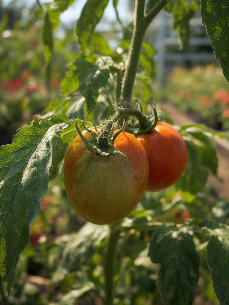 copper fungicide in action