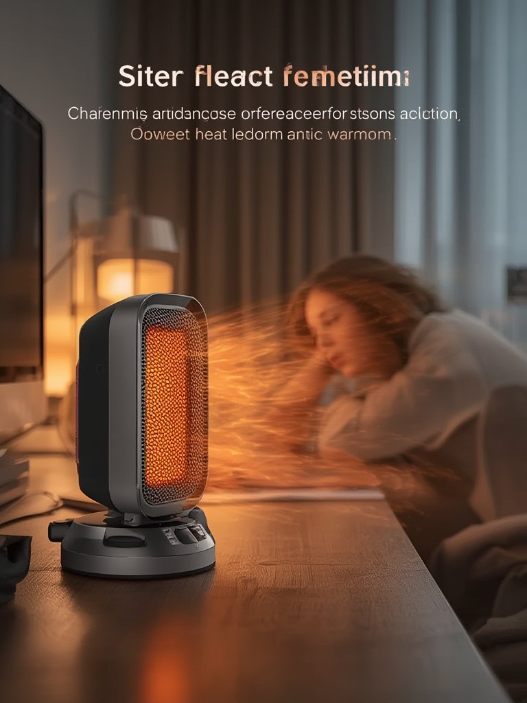 ceramic heater in action