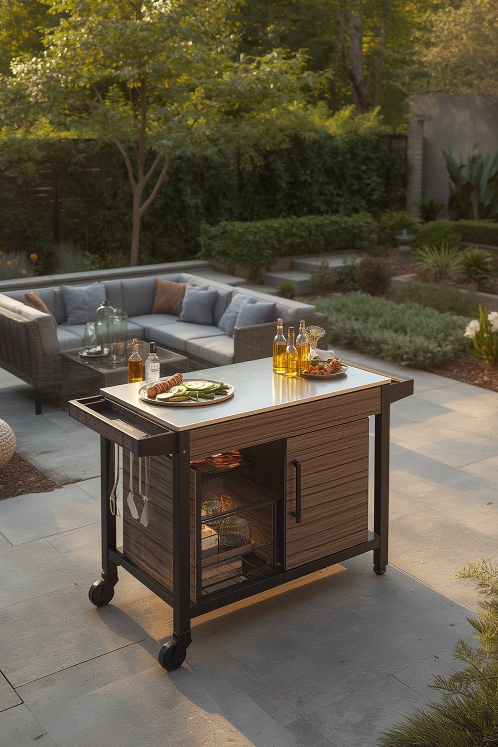 Keter Unity XL Outdoor Cart for Grilling and Patio Storage: A Smart Buy? 1 outdoor cart product view