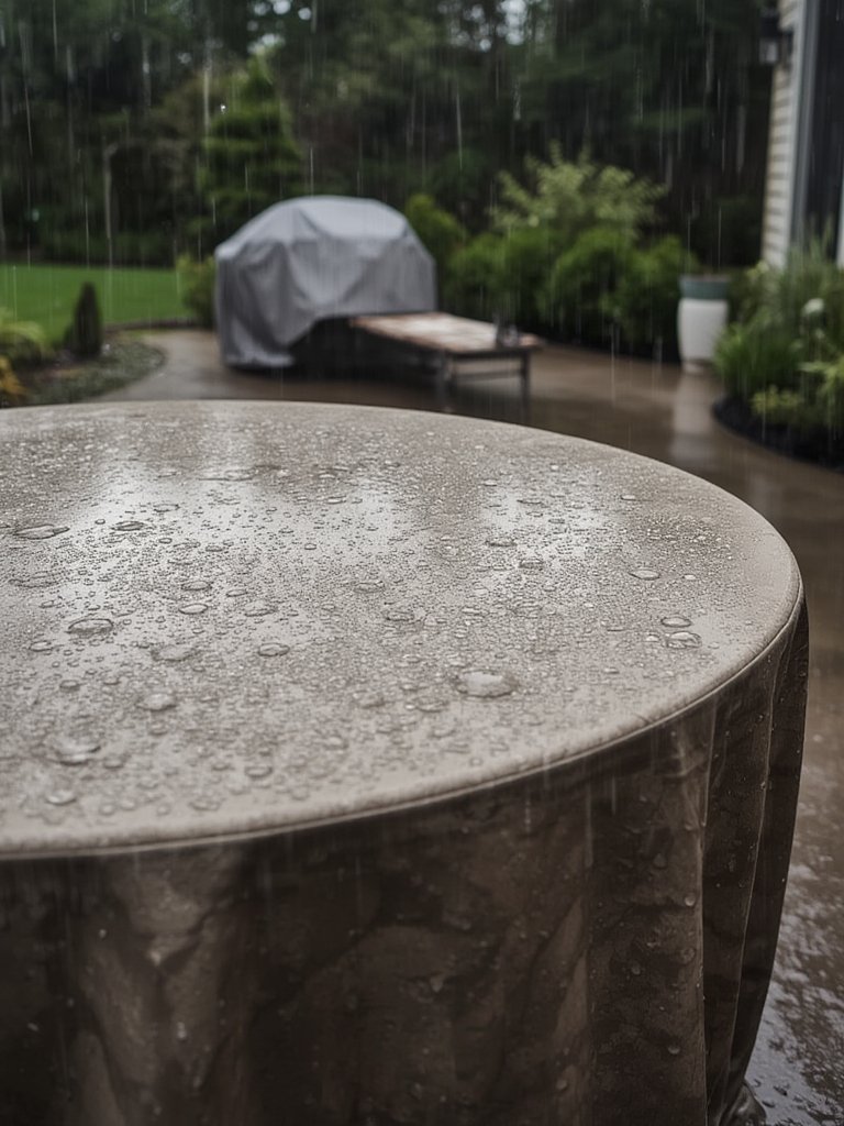 Patio cover in action