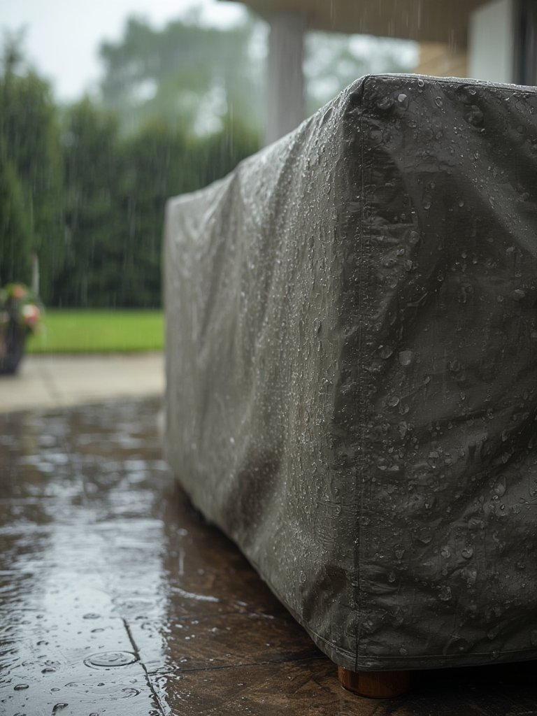 couch cover in action