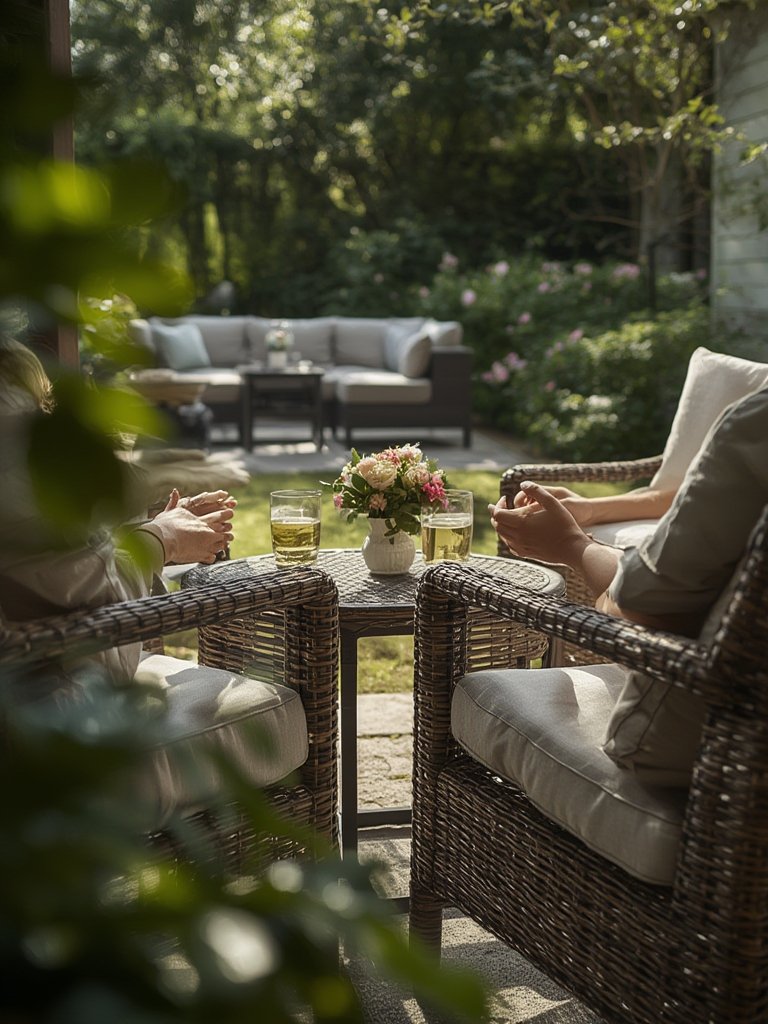 Greesum 3-Piece Patio Furniture Set for Small Balconies: Worth the Setup? 2 patio furniture in action