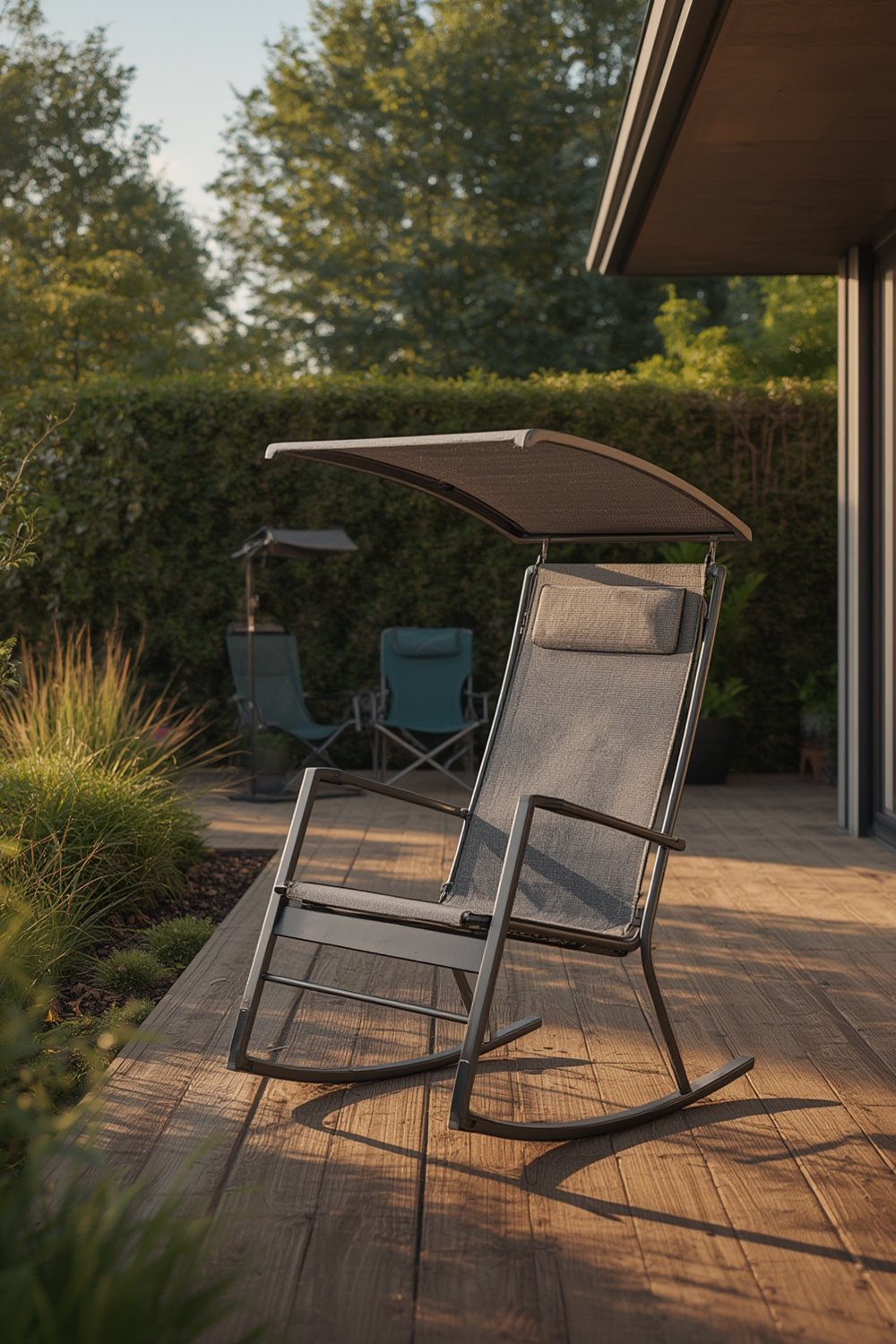 outdoor rocker product view