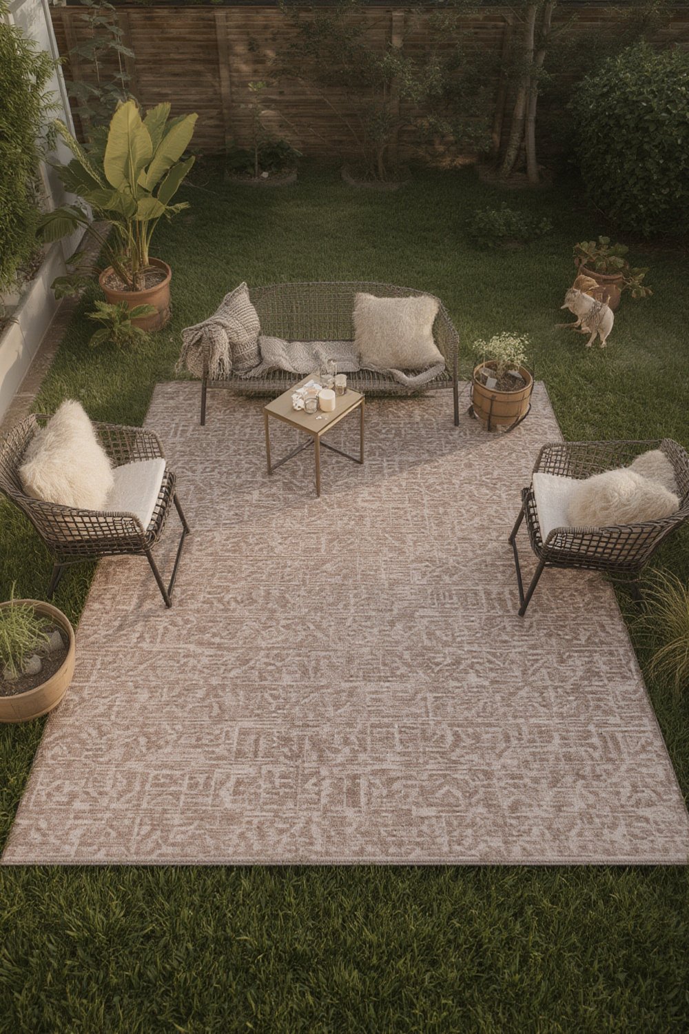 outdoor rug product view