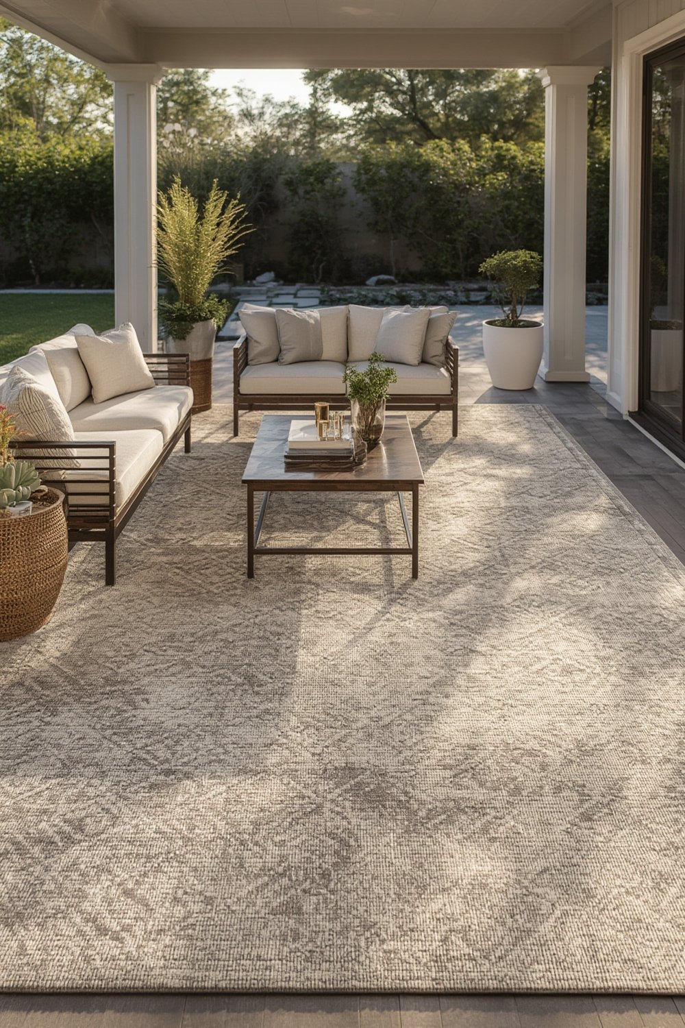 outdoor rug product view