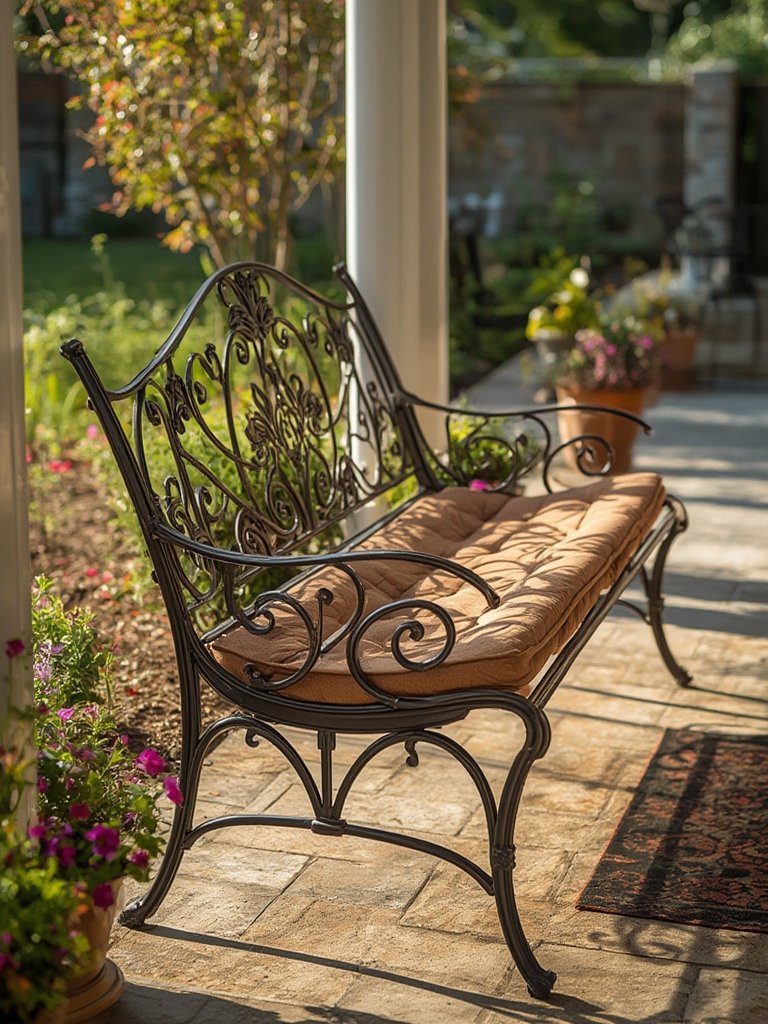 FDW 50-Inch Garden Bench for Porches and Small Yards: Good Value or Just Basic? 2 garden bench in action