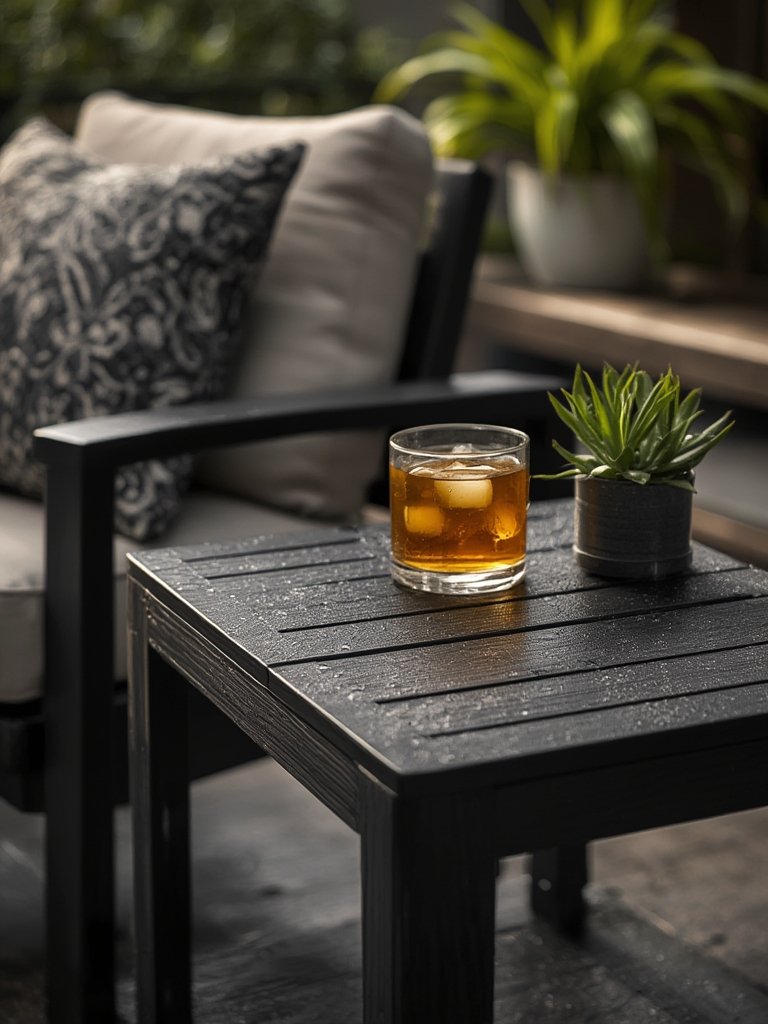 polywood table in action