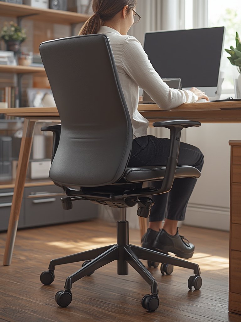 office chair in action