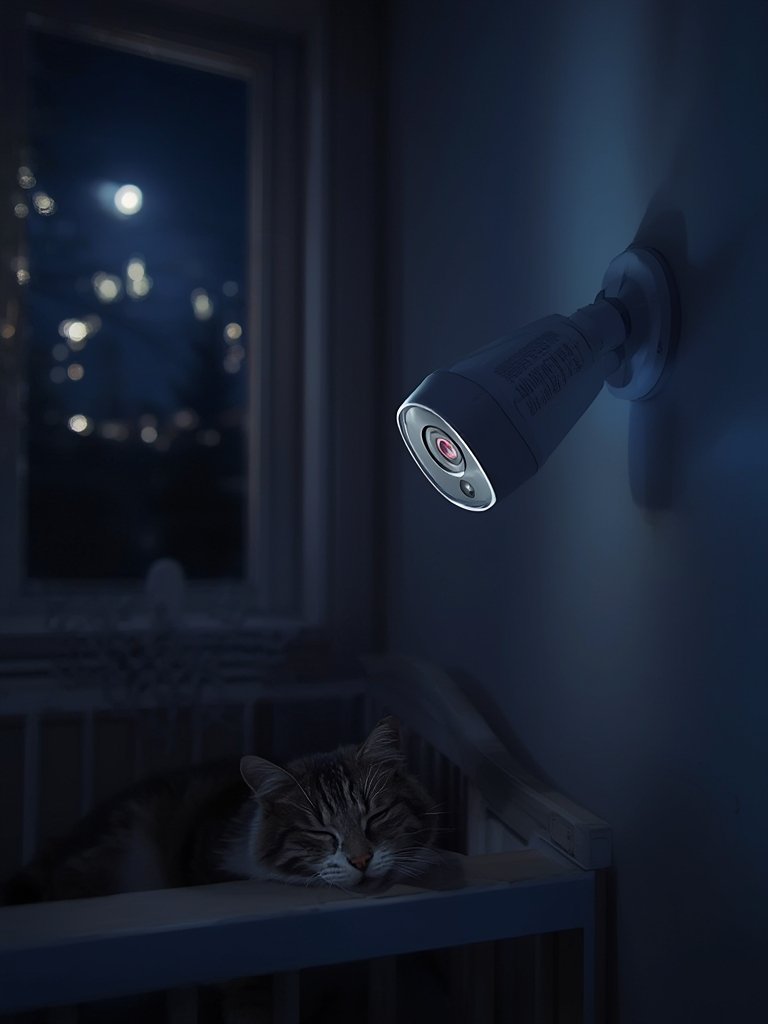 indoor camera in action