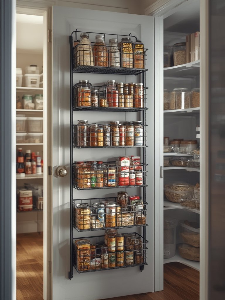 Organizer rack in action