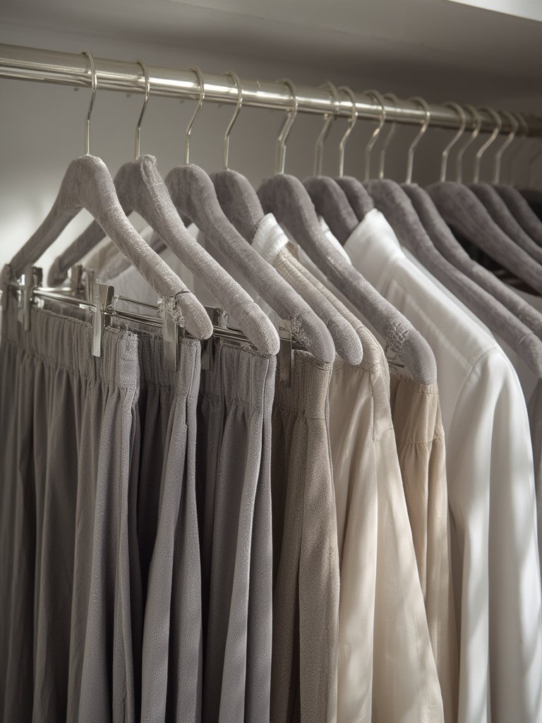 velvet hangers in action