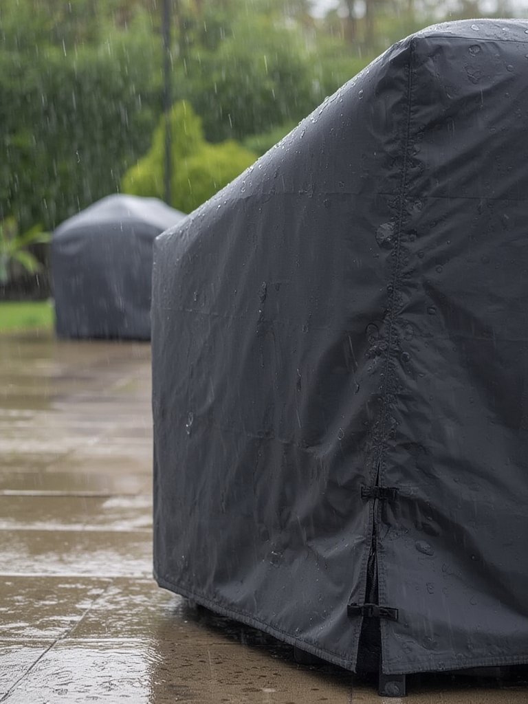 furniture cover in action