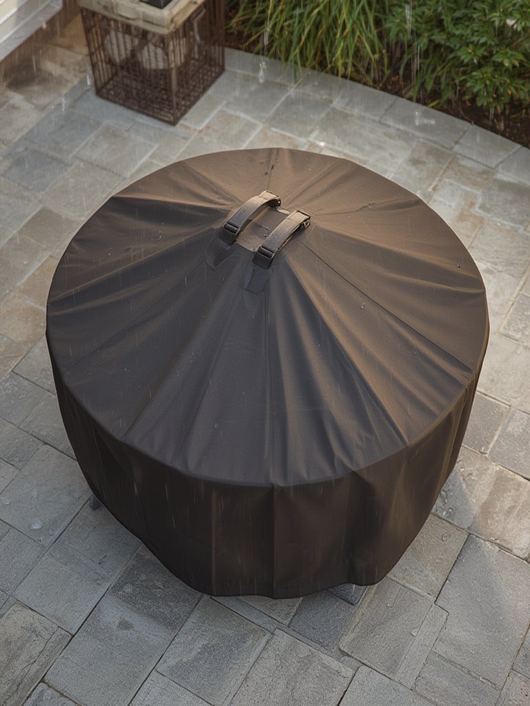 fire cover in action