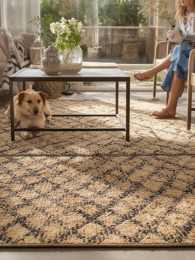 Outdoor Rug in action