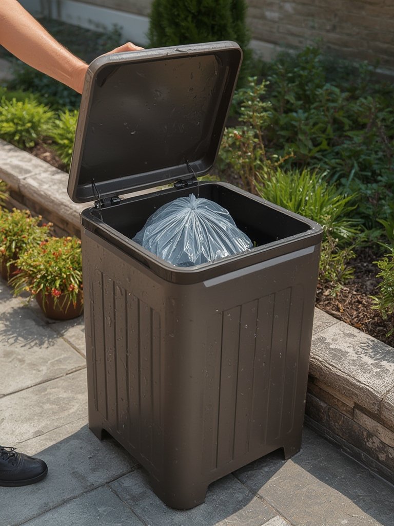 Outdoor Trashcan: 7 Ultimate Steps For An Amazing Solution In 2026 2 outdoor trashcan in action