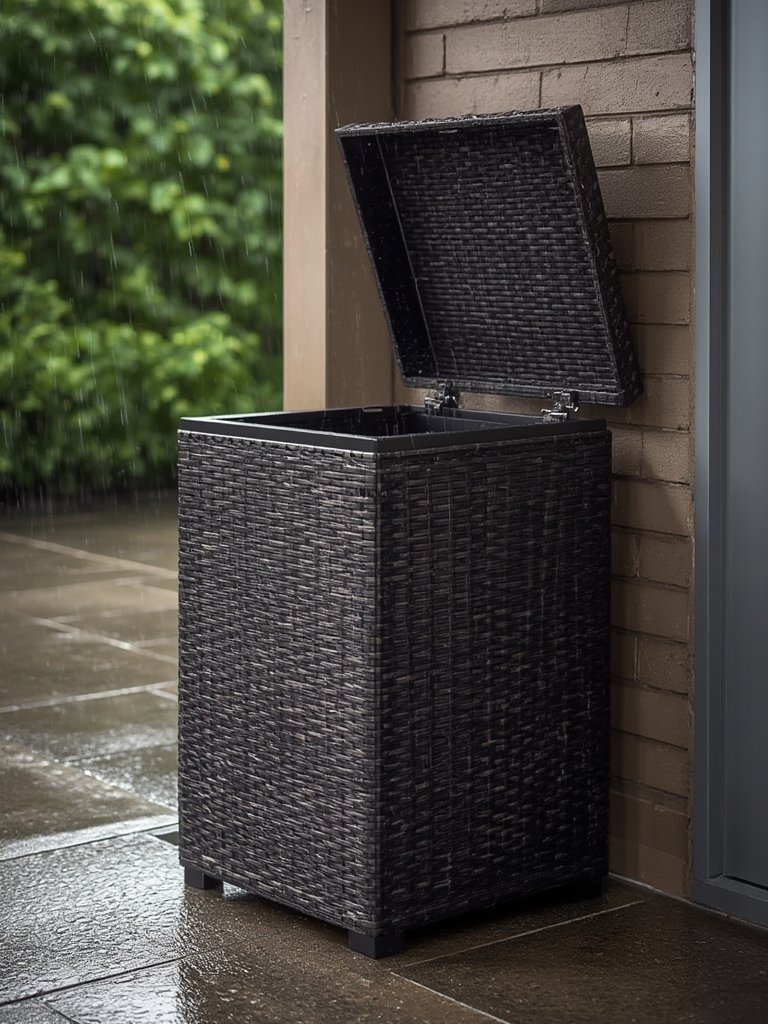 Outdoor Trashcan: 7 Ultimate Steps For Amazing Patio Cleanliness 2026 2 outdoor trashcan in action