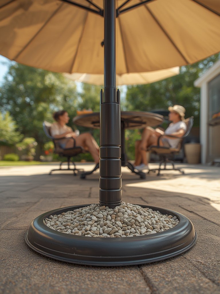 Umbrella Base: 5 Ultimate Steps For Best Outdoor Stability In 2026 2 umbrella base in action
