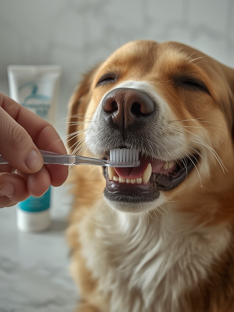 Should You Buy Vet’s Best Dog Toothbrush for Easy Pet Dental Care? 2 dog toothbrush in action