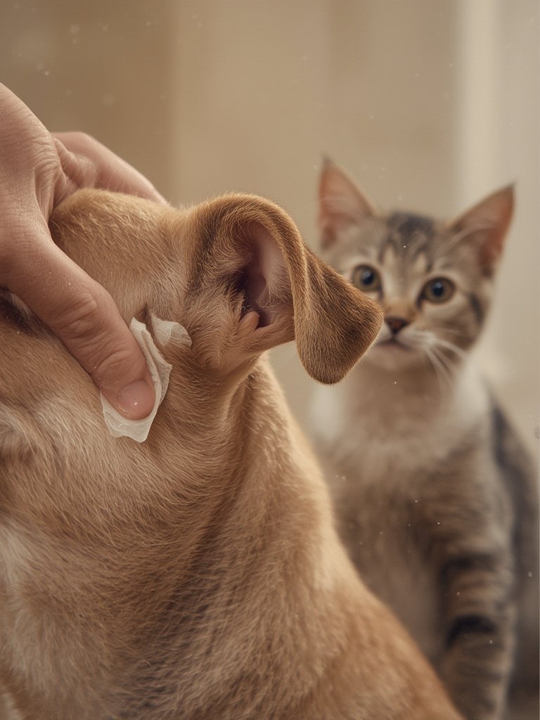 ear cleaner in action
