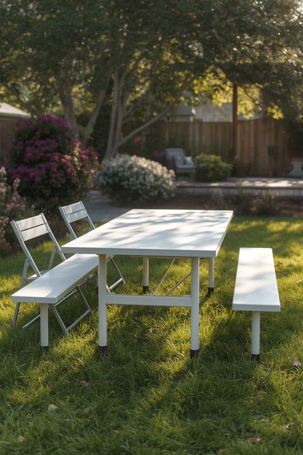 picnic table product view