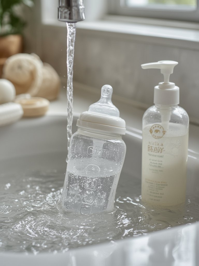 baby dishsoap in action