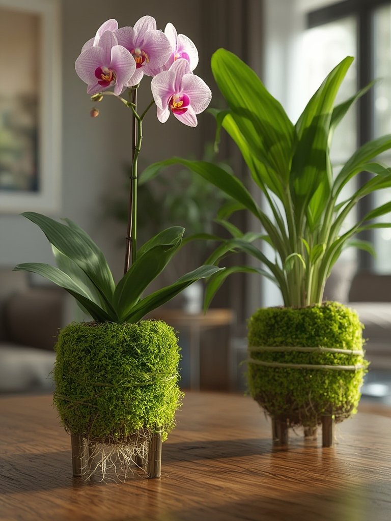 moss stakes in action