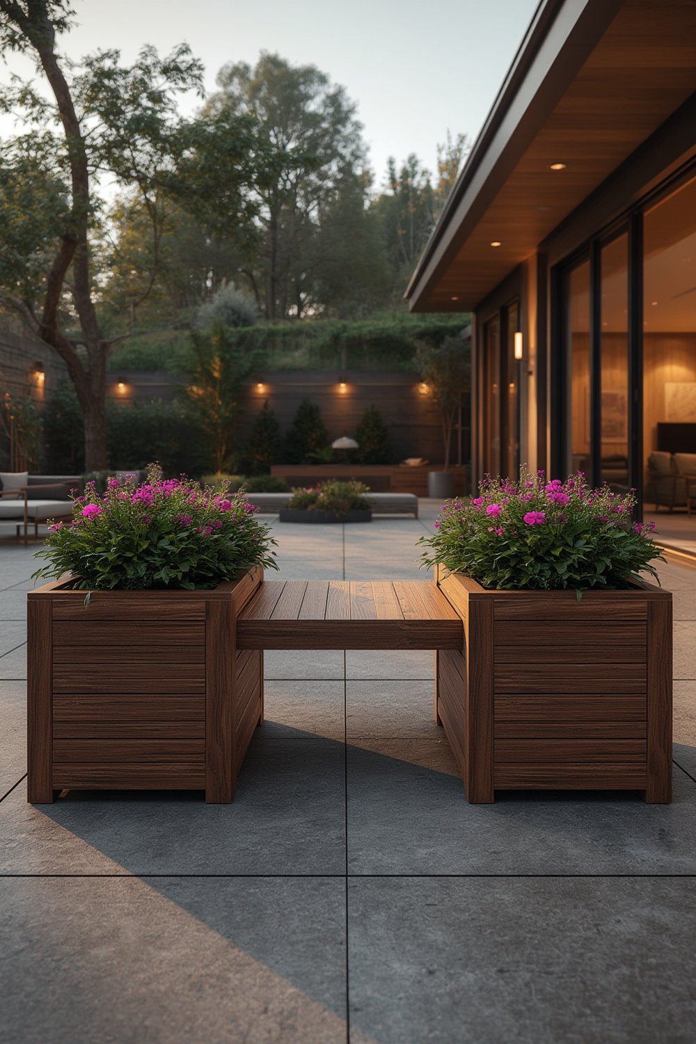 planter bench product view