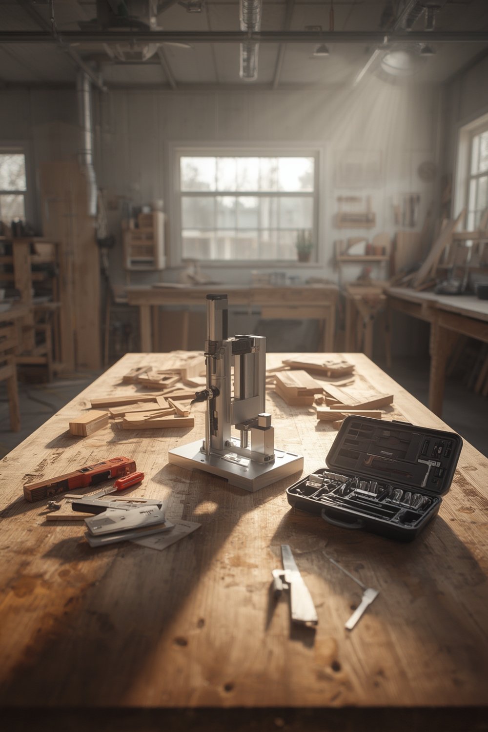 VEVOR Pocket Hole Jig Kit Review: Accurate Joinery for DIY Furniture Without Wobbly Guides or Tear-Out 1 pocket jig product view