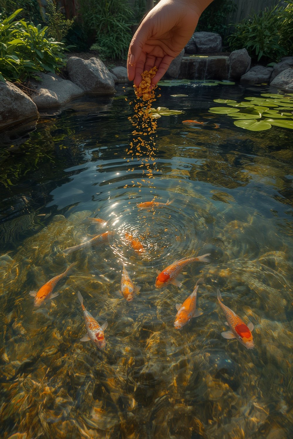 pond flakes product view