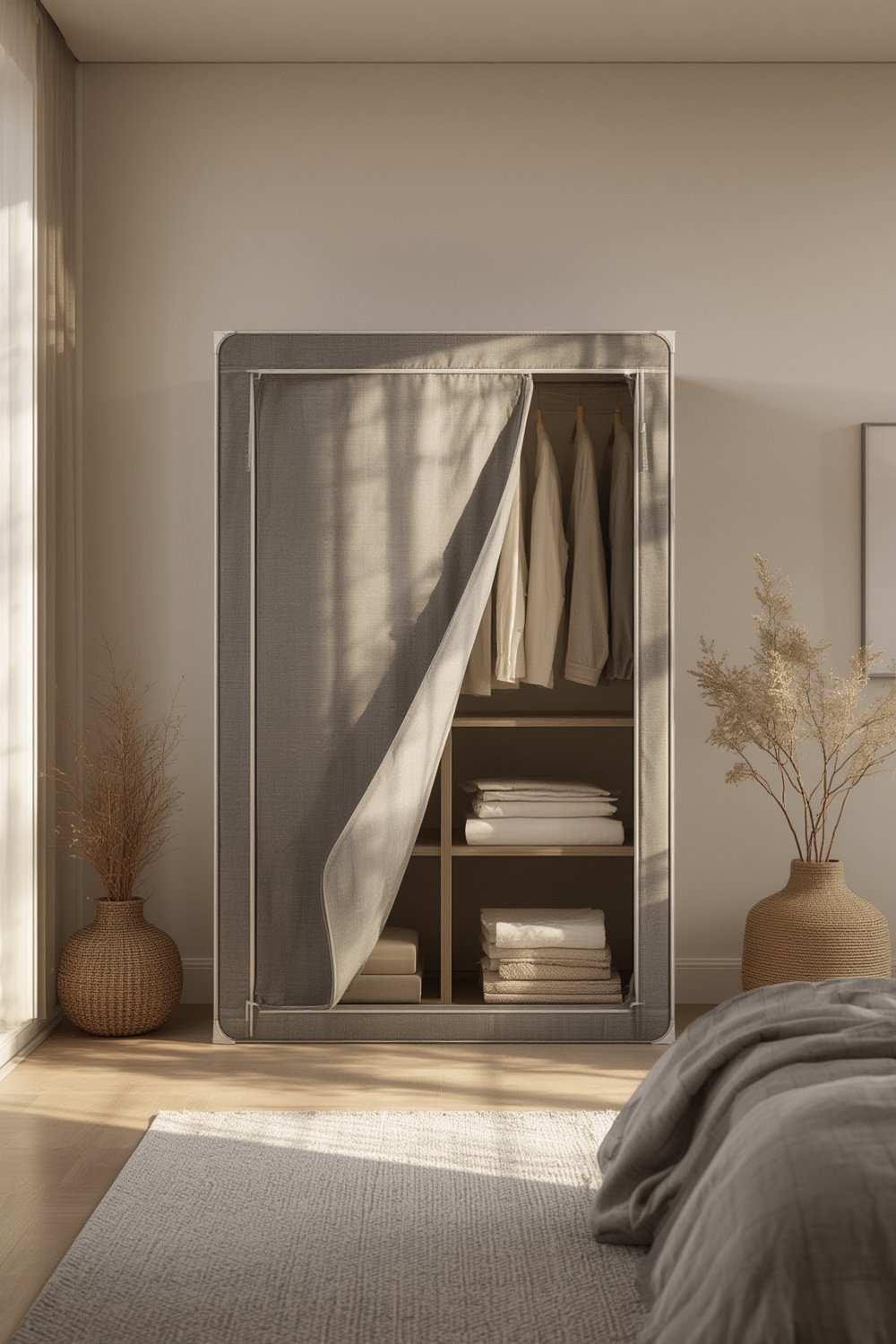 portable closet product view