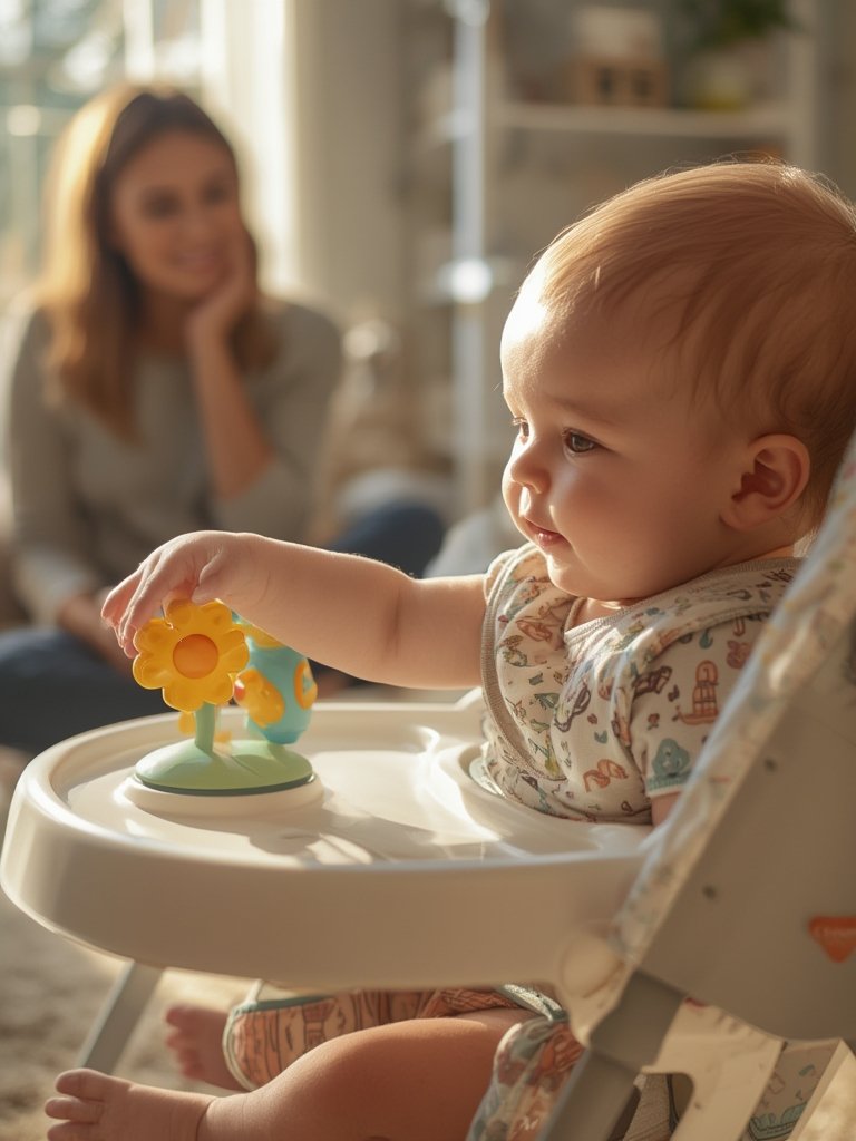 baby chair in action