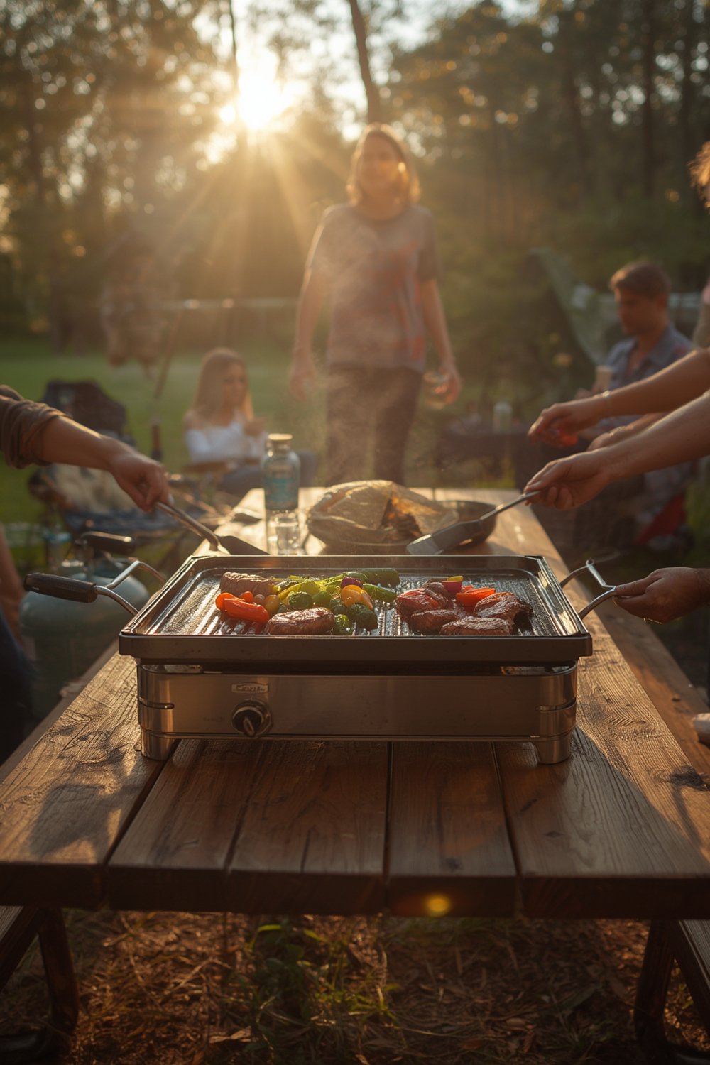 portable griddle product view