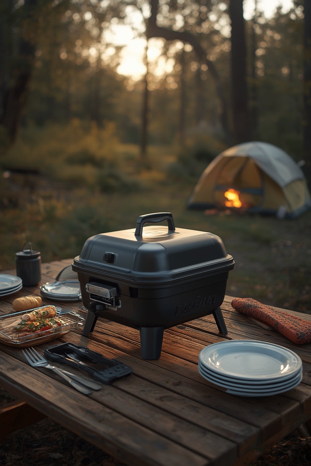 portable grill product view