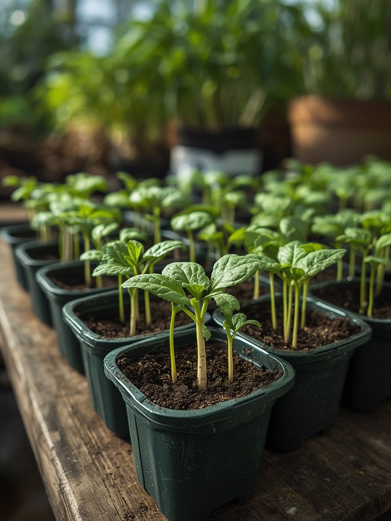 seed starting in action