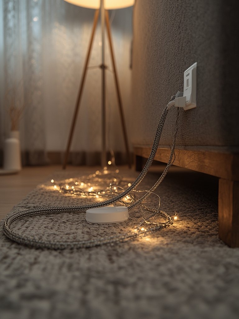 Philips 6ft Braided Extension Cord with Switch: Indoor Tabletop Power for Lamps & Devices 10 6ft cord