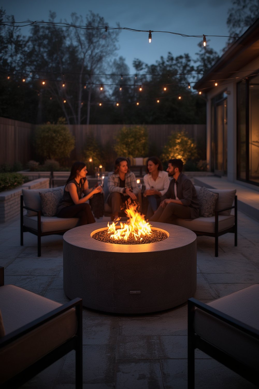 propane firepit product view