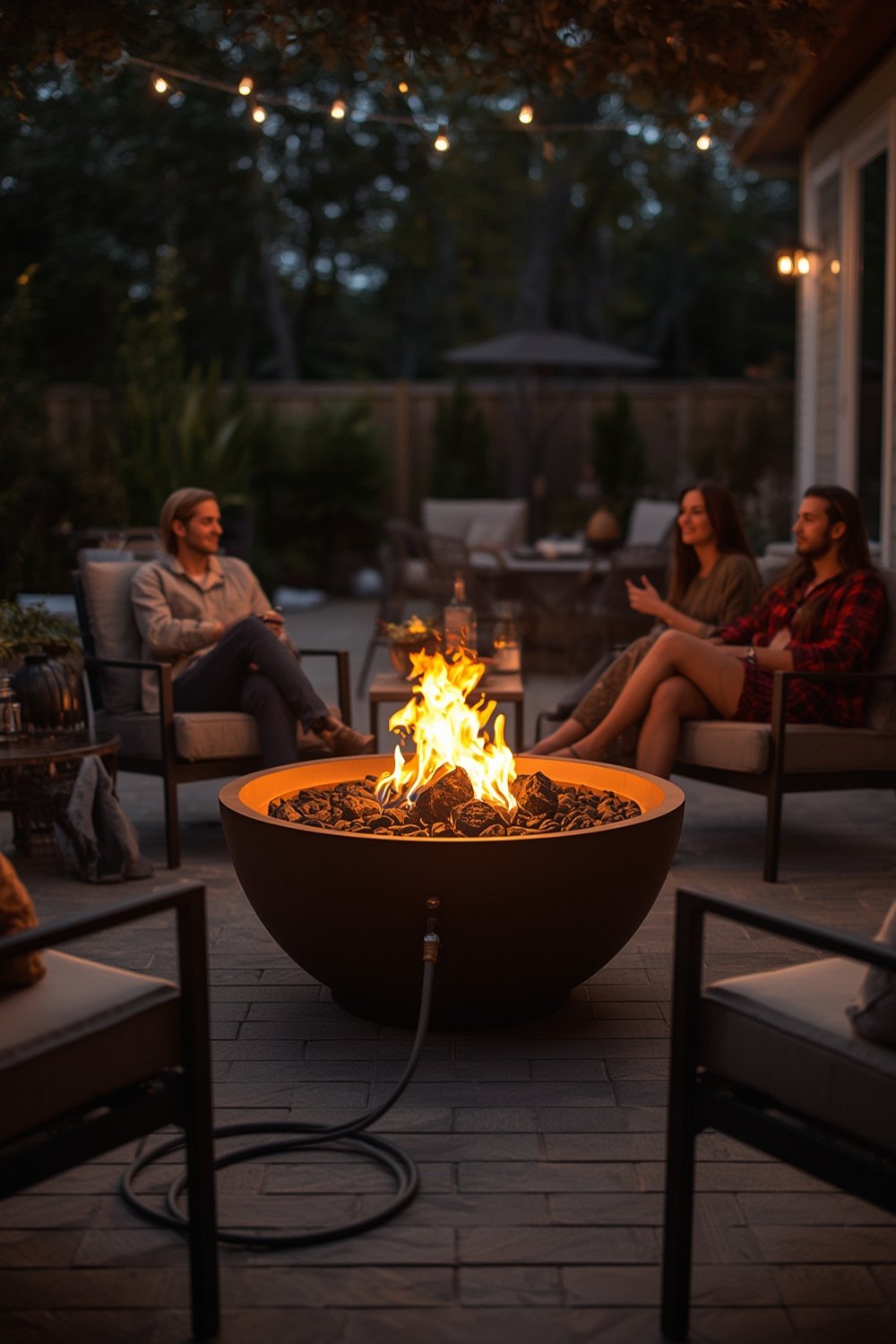 propane firepit product view