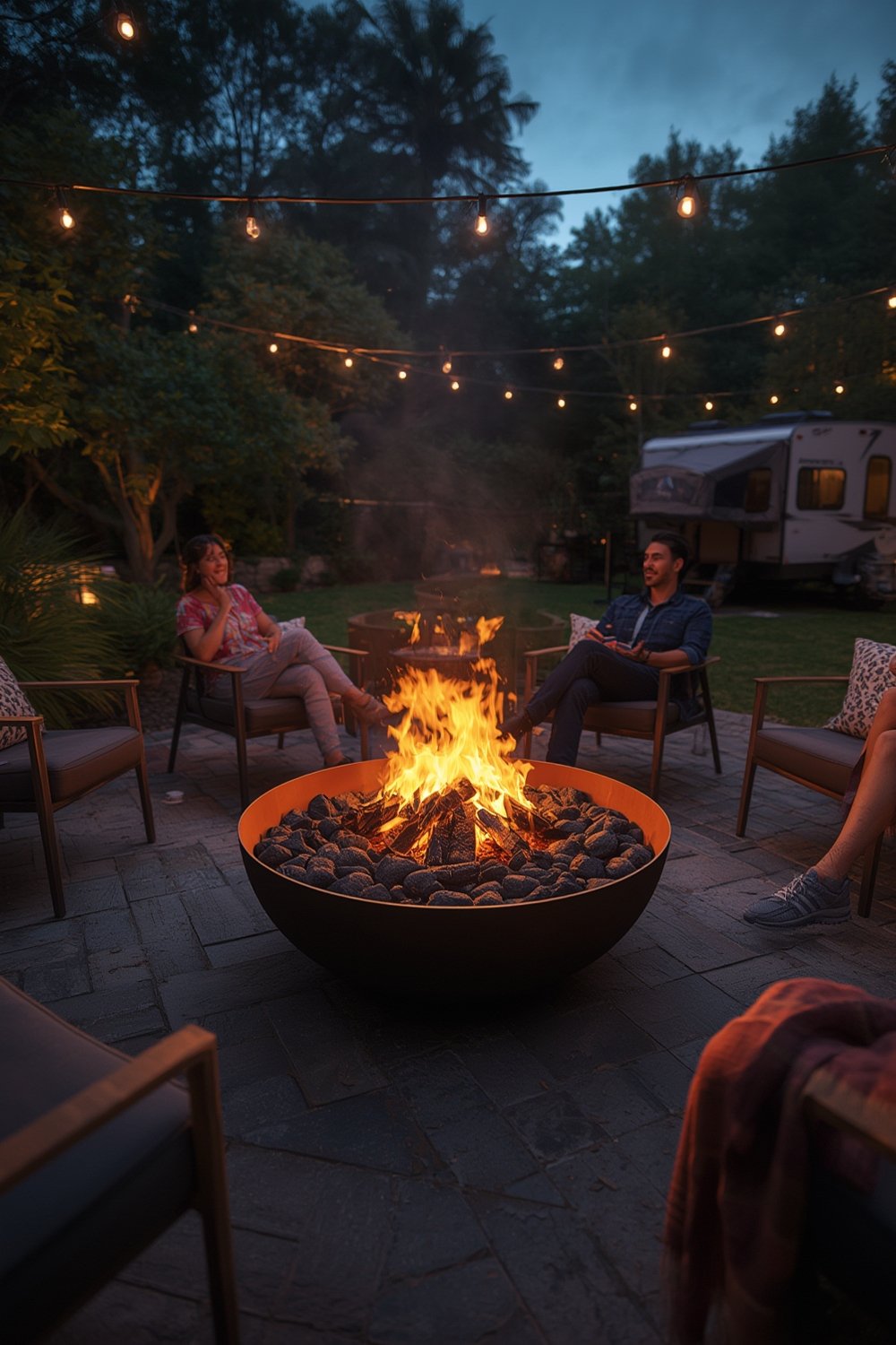 propane firepit product view